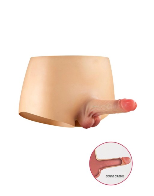 Culotte gode creux en silicone - CC51421401941 Culotte gode creux en silicone - CC51421401941