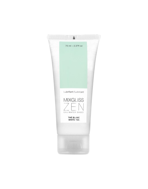 Lubrifiant Mixgliss eau Zen Thé blanc 70 ML - MG2214 Lubrifiant Mixgliss eau Zen Thé blanc 70 ML - MG2214
