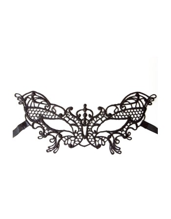Masque souple dentelle noire - 100824