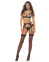 Ensemble 3 pièces noir - REN53050-BLK