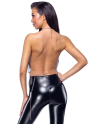Top métallisé argenté à chaînes - R24504966001