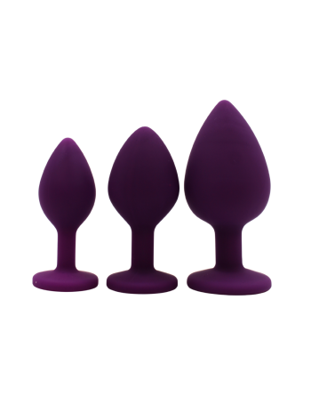 Plug bijou violet Medium - DB-RY068PUR