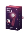 Stimulateur de clitoris 2 embouts avec techonologie Liquid Air Pro 2 Generation 3 rouge USB Satisfyer - CC597814